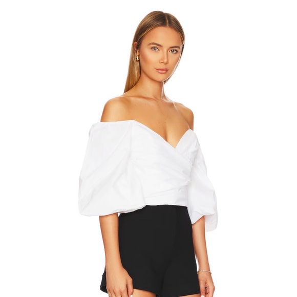 Bardot Eva Poplin Top - Picture 3 of 5